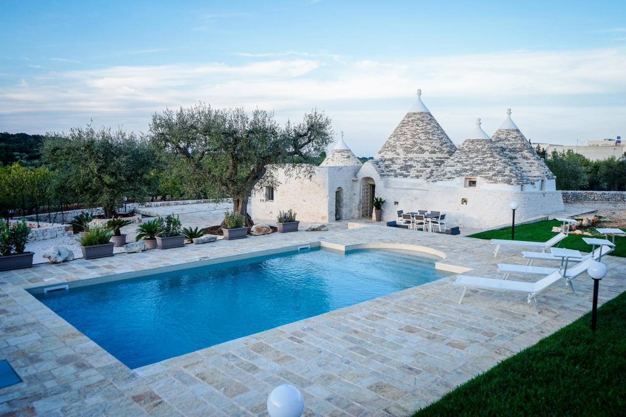 カステッラーナ・グロッテ Quattroperle Trulli - Relax - Pugliaヴィラ エクステリア 写真