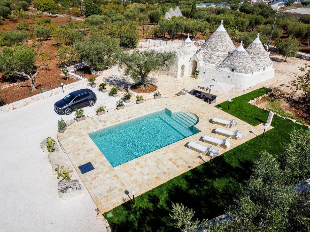 カステッラーナ・グロッテ Quattroperle Trulli - Relax - Pugliaヴィラ エクステリア 写真