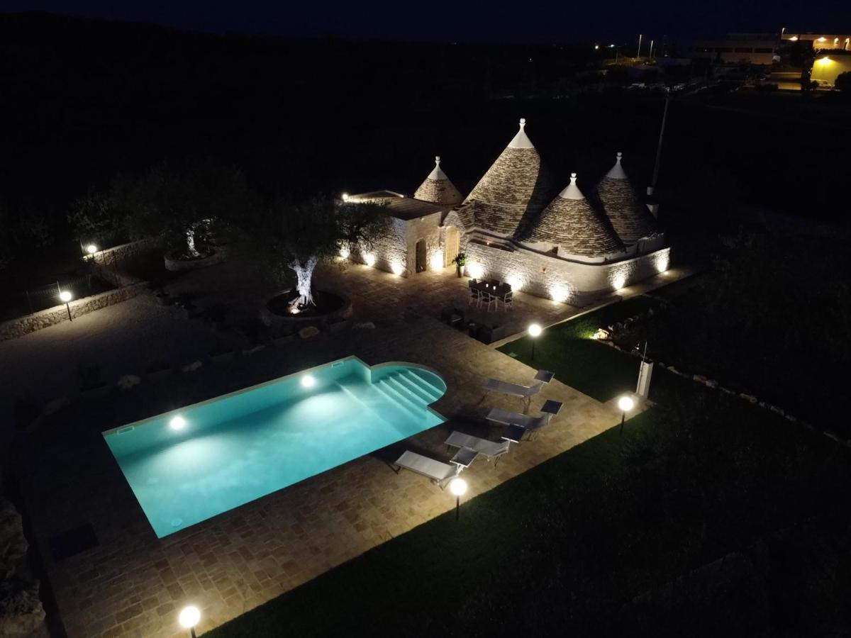 カステッラーナ・グロッテ Quattroperle Trulli - Relax - Pugliaヴィラ エクステリア 写真