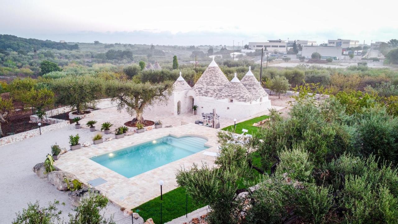 カステッラーナ・グロッテ Quattroperle Trulli - Relax - Pugliaヴィラ エクステリア 写真