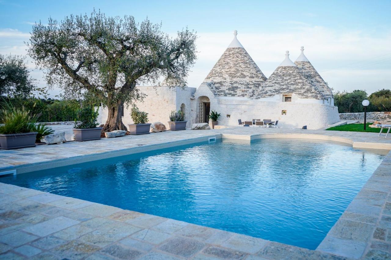 カステッラーナ・グロッテ Quattroperle Trulli - Relax - Pugliaヴィラ エクステリア 写真