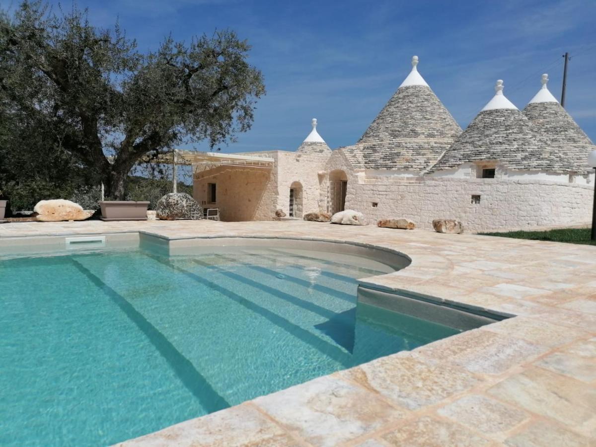 カステッラーナ・グロッテ Quattroperle Trulli - Relax - Pugliaヴィラ エクステリア 写真