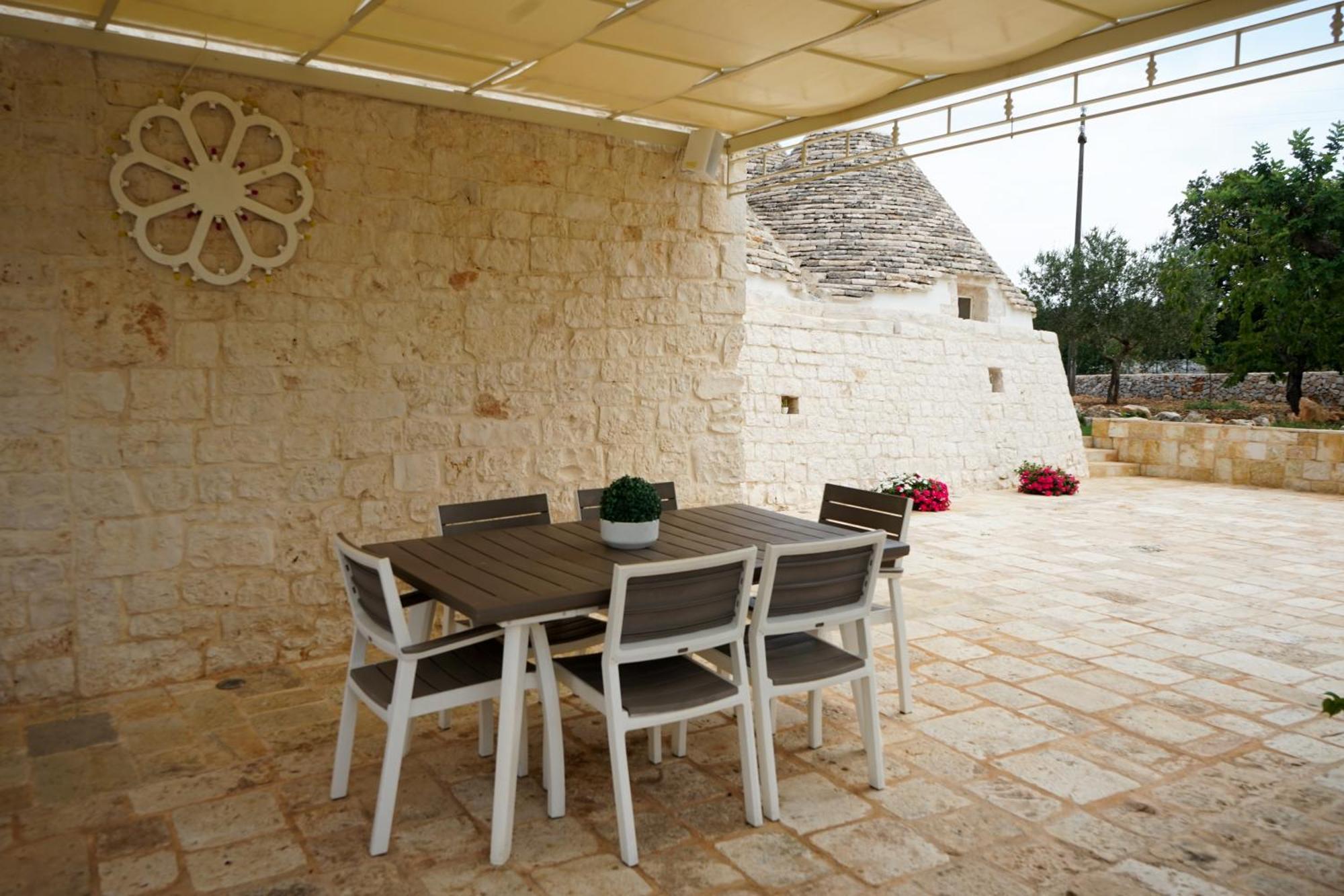 カステッラーナ・グロッテ Quattroperle Trulli - Relax - Pugliaヴィラ エクステリア 写真