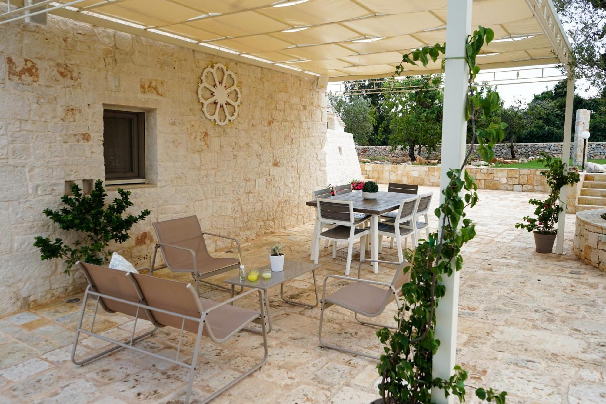 カステッラーナ・グロッテ Quattroperle Trulli - Relax - Pugliaヴィラ エクステリア 写真